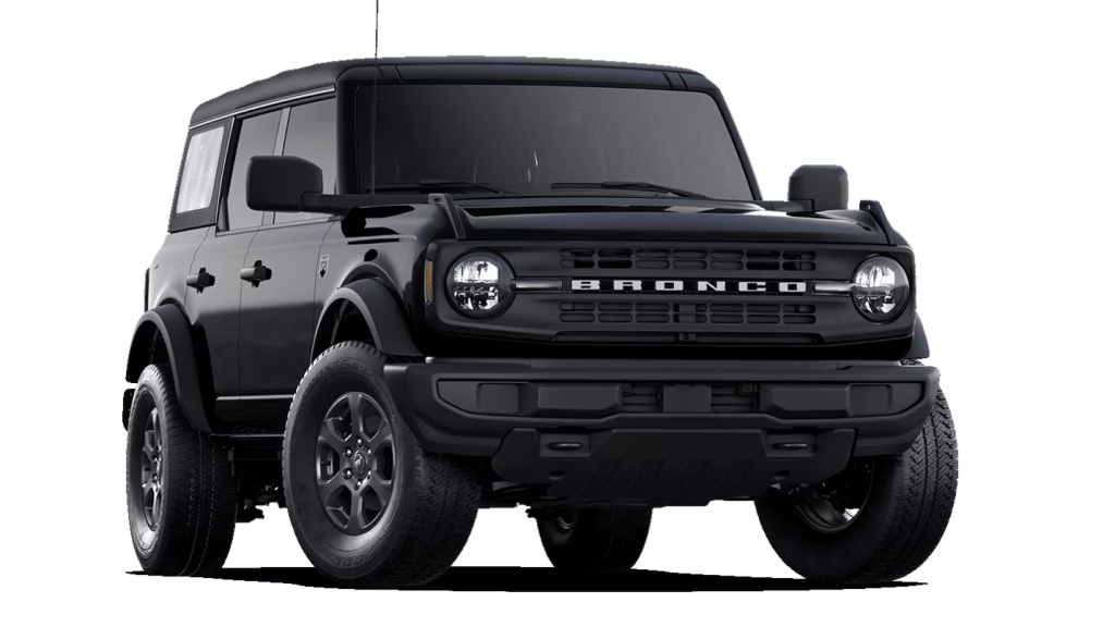 Black 2025 Ford Bronco Big Bend