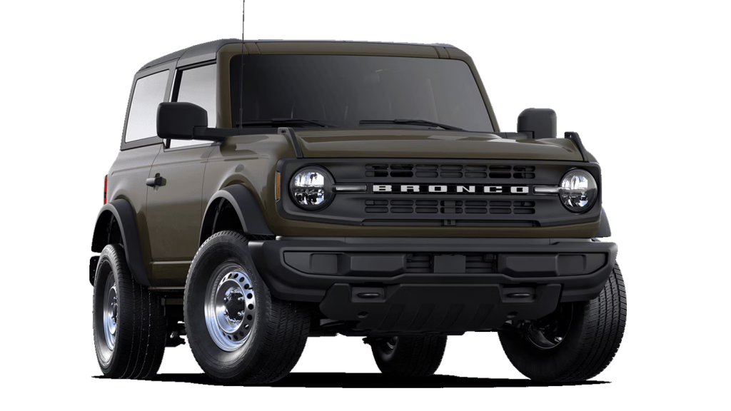Green 2025 Ford Bronco Base