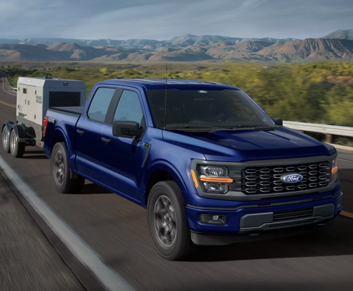 Blue 2026 Ford F-150