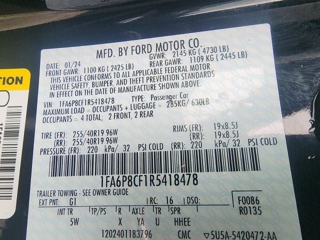 2024 Ford Mustang GT Premium