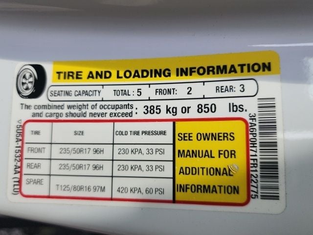 2015 Ford Fusion SE