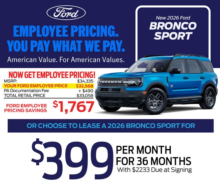 2026 Ford Bronco Sport Big Bend